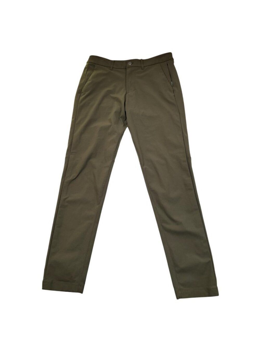 Lululemon Men's Commission Pant Slim Warpstreme 30" Inseam Dark Olive Size 30